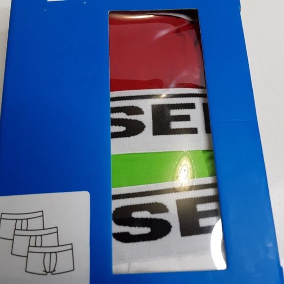 Diesel Mens 3pk Colorful Boxer Briefs Size XL - Picture 10 of 10